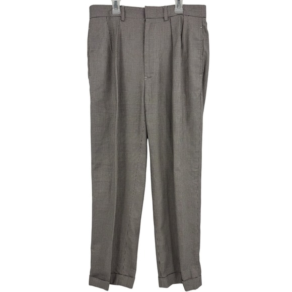 pleated cuffed dress pants Pleated Pants With Cuffs
